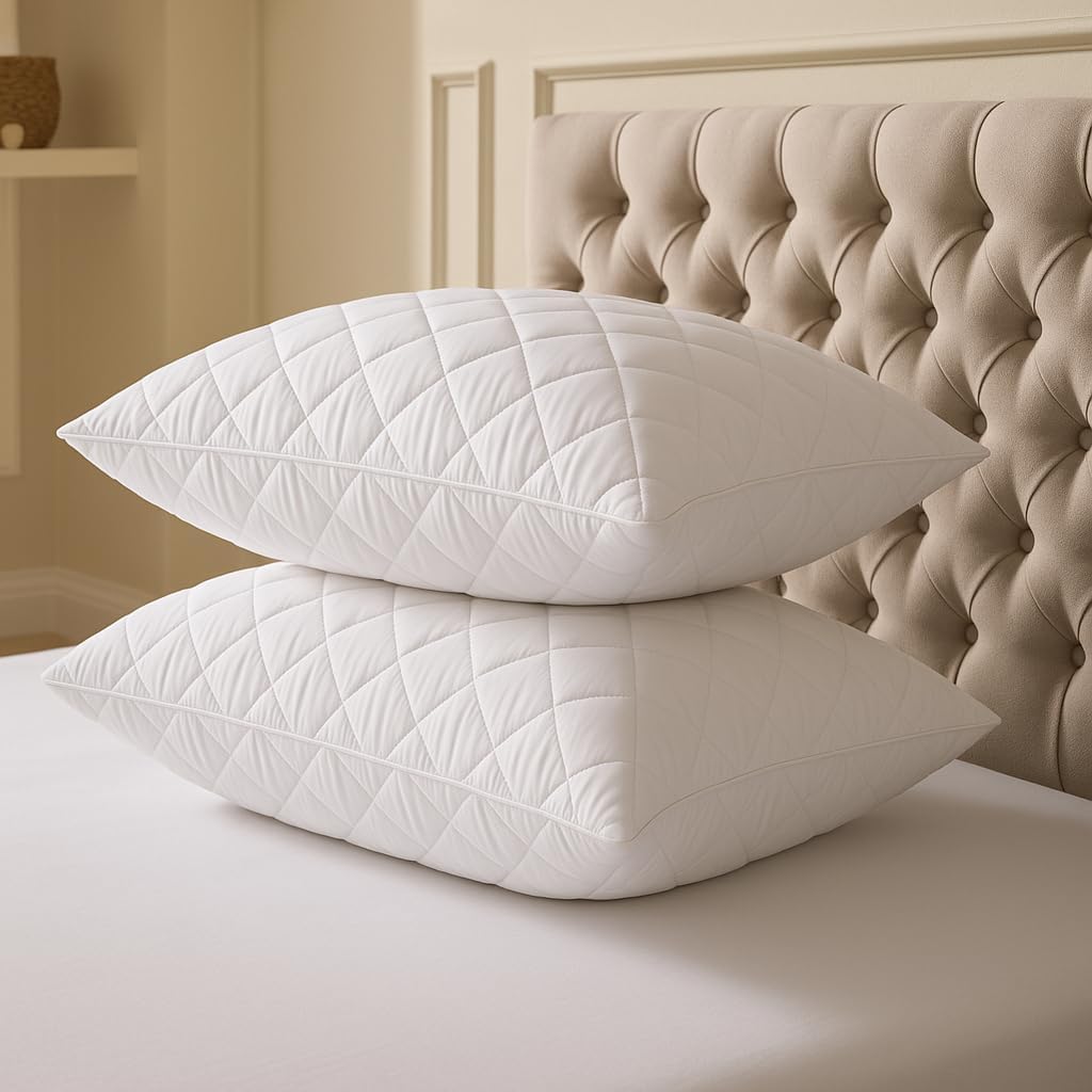 SnugShell™ Quilted Bed Pillows (Pack of 2)
