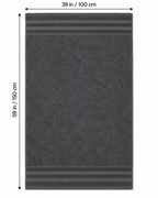 Harlow Towel - 100% Cotton Luxury 600 Gsm Towel (Pack of 2)