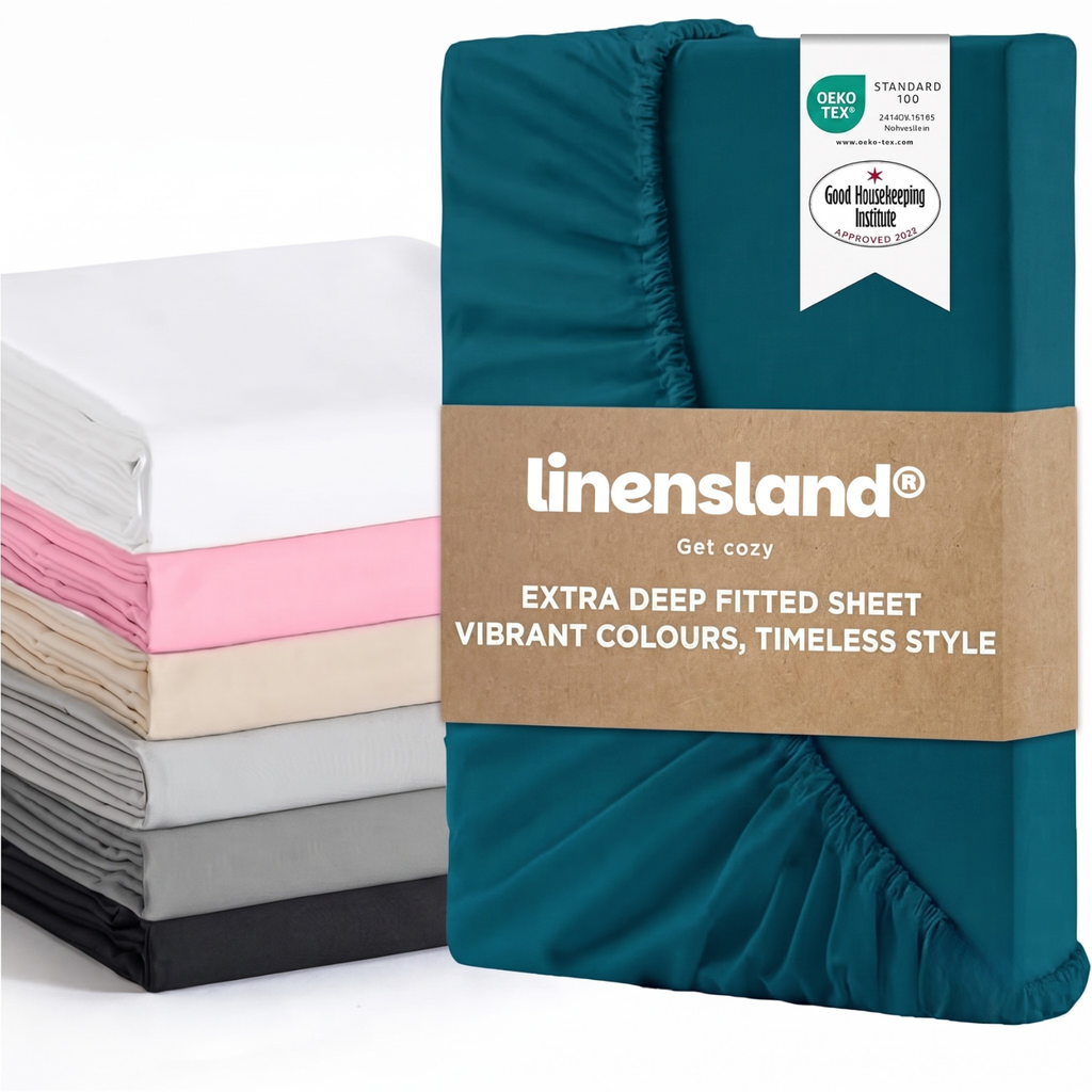 Essential Microfibre Extra Deep Fitted Sheet