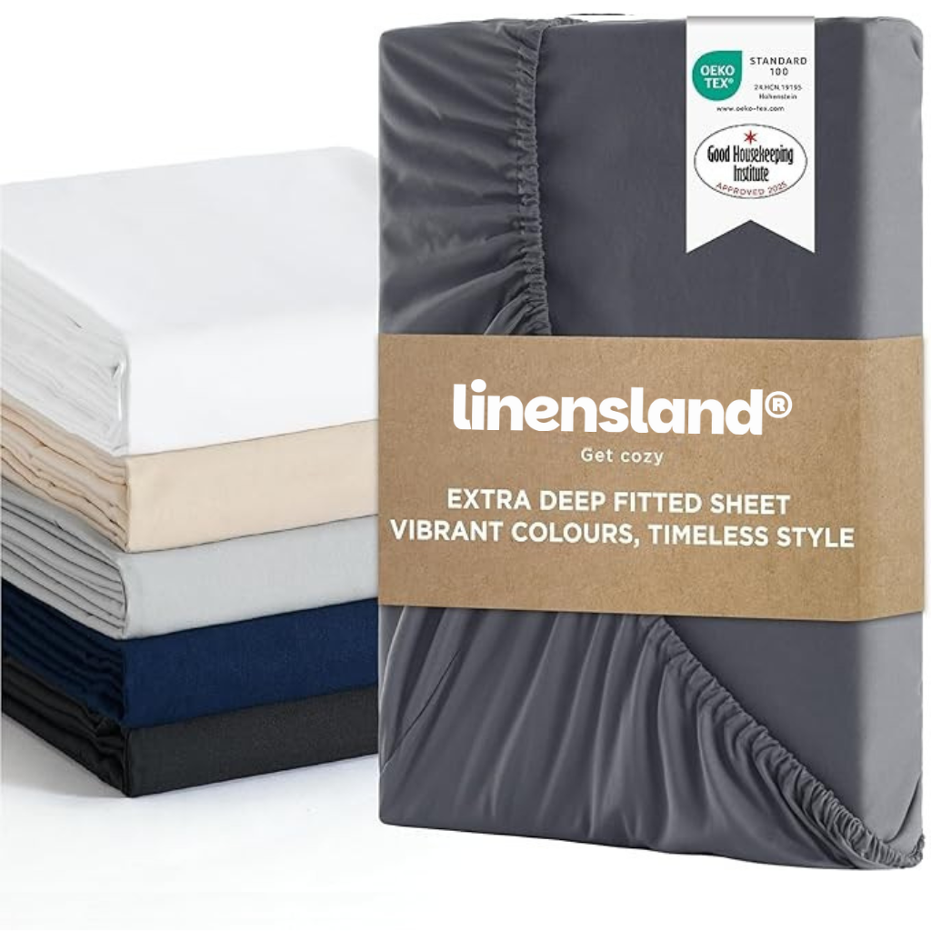 100% Egyptian Cotton Deep Fitted Sheet