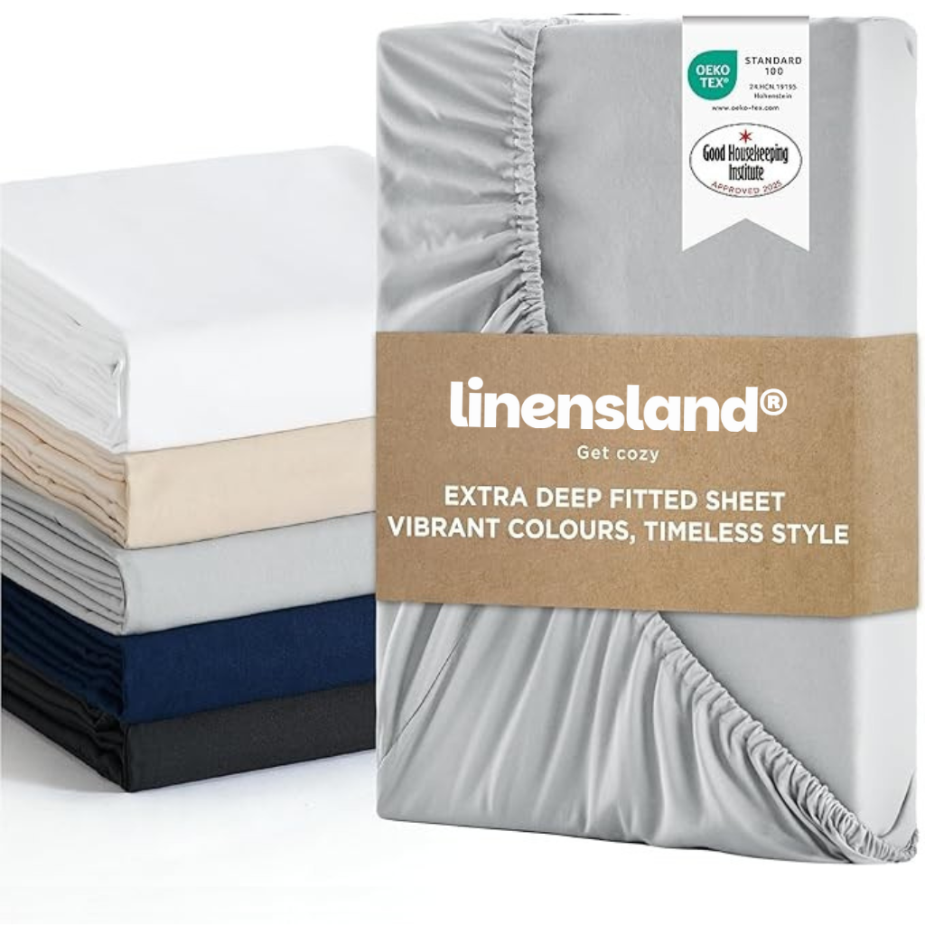 100% Egyptian Cotton Deep Fitted Sheet